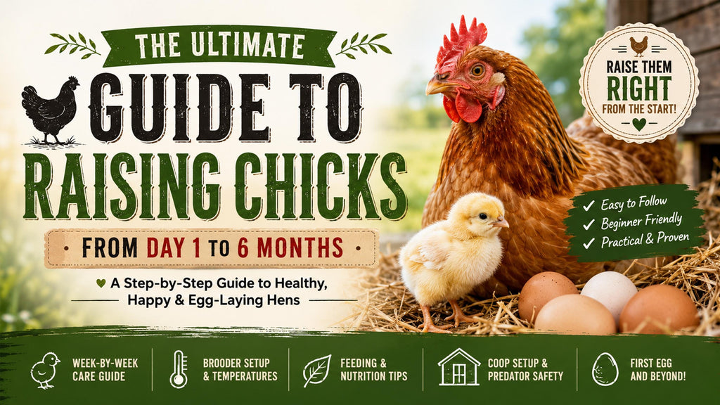 Raising Baby Chicks Guide | 1-Day to 6-Months, pdf