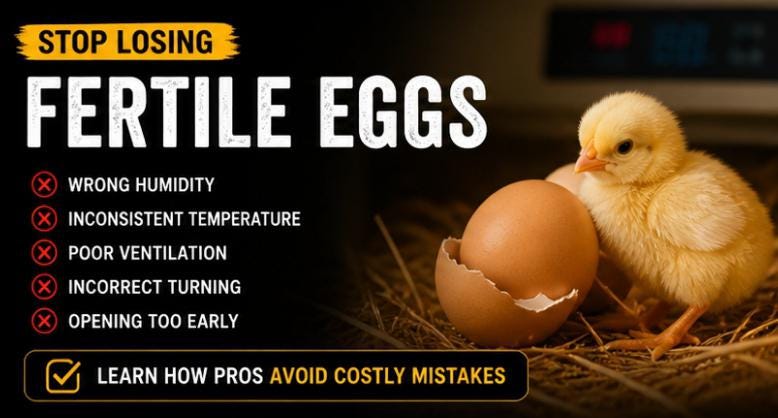 Egg Incubation Guide Printable, 21-Day Hatching Planner (PDF Download)