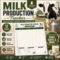 Milk Production Log | Dairy Farm Record Book for Cows & Goats PDF