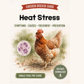 Heat Stress Guide for Chickens Printable PDF | Symptoms, Emergency Care & Prevention Chart