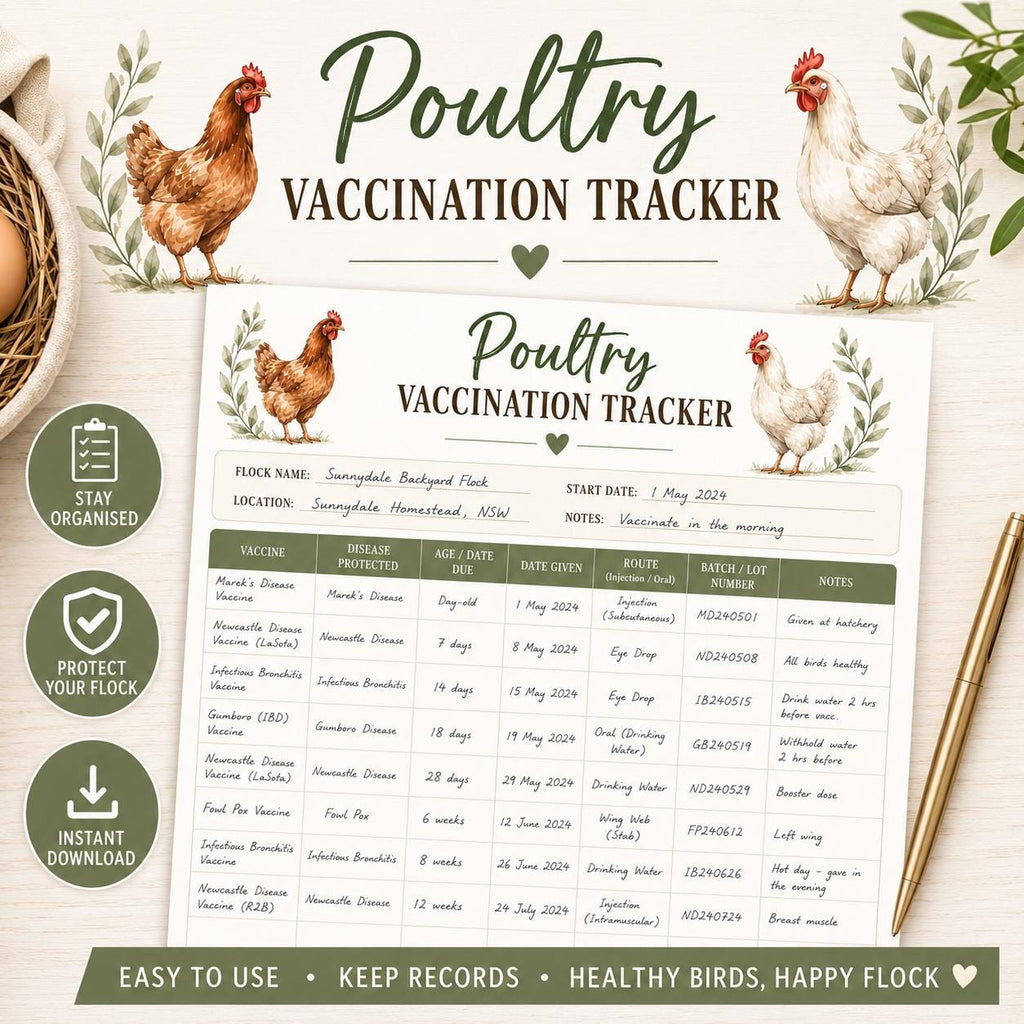 Egg Production Bundle Printable PDF | Chicken Egg Record Book