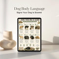 Dog Body Language Chart | Fear & Anxiety Signs Poster (PDF)