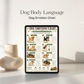 Dog Emotion Chart | Canine Body Language Guide (A4 Printable)