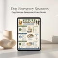Dog Seizure Response Guide | Pet Emergency Chart (A4 PDF)