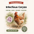 Infectious Coryza Guide Printable PDF | Chicken Respiratory Disease Symptoms & Treatment