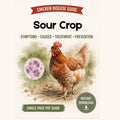 Sour Crop Guide for Chickens Printable PDF | Symptoms, Treatment & Prevention Chart