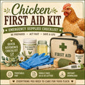 Chicken First Aid Kit Checklist | Emergency Poultry Supplies (Printable PDF)