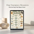 Normal Dog Vital Signs Chart | Canine Health Reference PDF