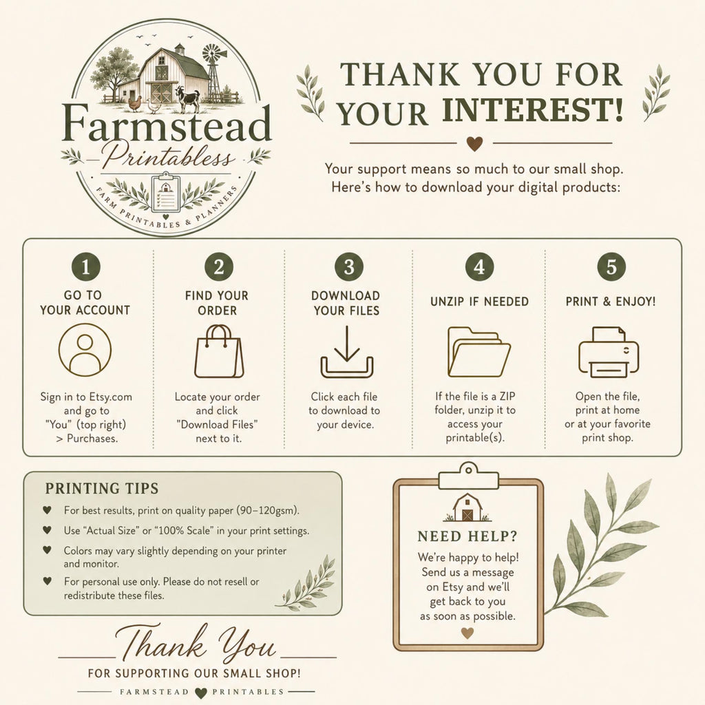 Pony Bill of Sale Contract, Farmhouse Equestrian Style (Digital Form)