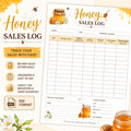 Honey Sales Log Printable, Beekeeping Tracker PDF, Digital Log