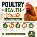 Chicken Health Printable PDF Bundle, Poultry Records and Flock Tracker